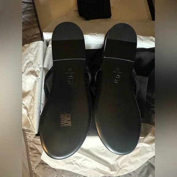 24S Chanel velvet flip flops thong 39 - Picture 5 of 5